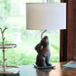 HomeRoots 18" Throwback Oval No Slub Lampshade in White Finish
