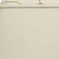 HomeRoots 18" Throwback Rectangle Linen Lampshade in White Finish