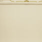 HomeRoots 18" Throwback Rectangle Pongee Silk Lampshade in Ivory Finish