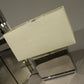 HomeRoots 19" Bedside Table Lamp With Beige Shade and White Finish