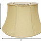 HomeRoots 19" Drum Linen Lampshade in Pale Brown Finish