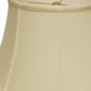 HomeRoots 19" Drum No Slub Lampshade in Ivory Finish