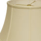 HomeRoots 19" Drum No Slub Lampshade in Ivory Finish