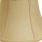 HomeRoots 19" Drum No Slub Lampshade in Pale Brown Finish