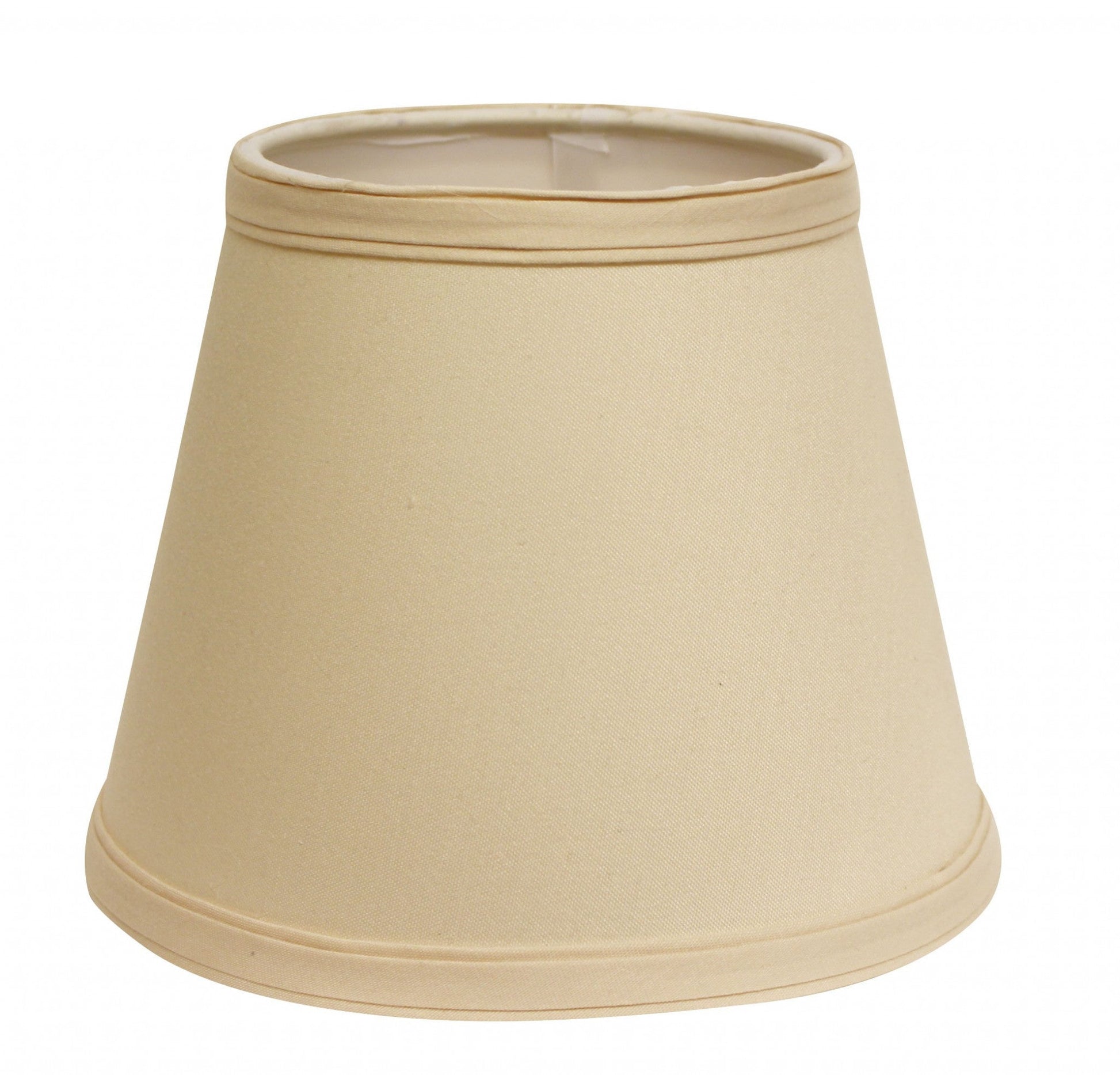 HomeRoots 19" Empire Slanted No Slub Lampshade in Slate Grey Finish