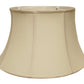 HomeRoots 19" Inherent Drum Linen Lampshade With Natural Finish