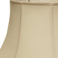 HomeRoots 19" Inherent Drum Linen Lampshade With Natural Finish