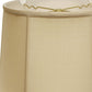 HomeRoots 19" Inherent Throwback Drum Pongee Silk Lampshade