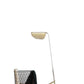 HomeRoots 19" x 11" x 48" Floor Lamp With Golden Carbon Finish