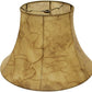 HomeRoots 20" Slanted Softback Lampshade in Antique Parchment Finish