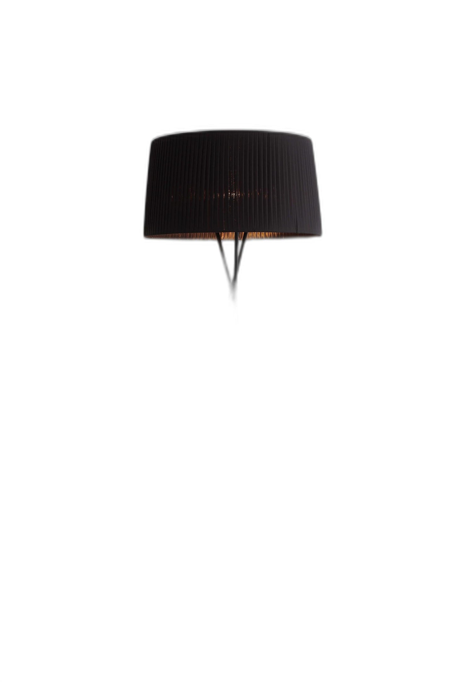 HomeRoots 20" x 20" x 69" Floor Lamp With Black Carbon Finish