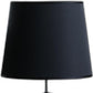 HomeRoots 21” Sculptural Clown Phone Holder Desk Lamp in Black Finish
