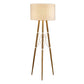 HomeRoots 22" x 22" x 66" Floor Lamp With White Aluminum Finish
