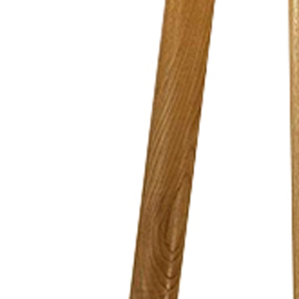 HomeRoots 22" x 22" x 66" Floor Lamp With White Aluminum Finish