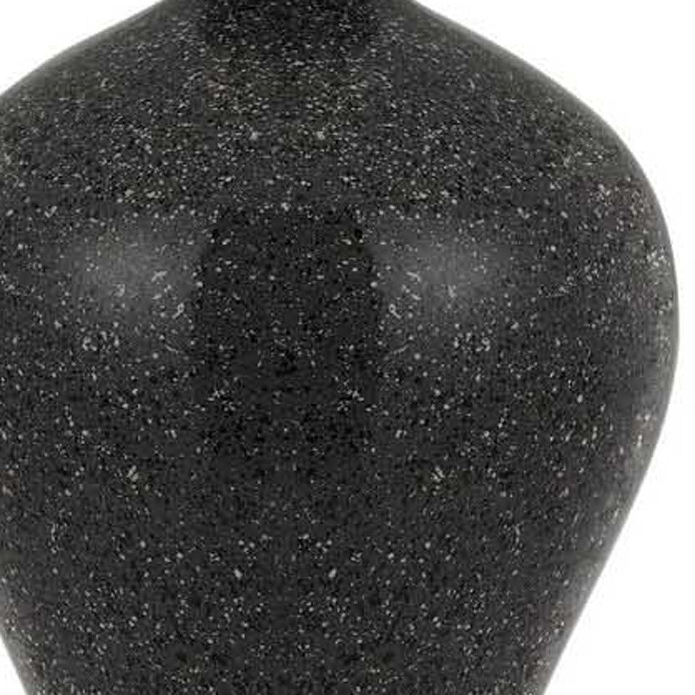 HomeRoots 27” Ceramic And Marble Table Lamps in Set of Two