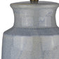 HomeRoots 27" Table Lamp With White Empire Shade and Brass Metal Finish
