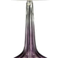 HomeRoots 30" Glass Goblet Table Lamp With Purple Ombre Finish