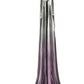 HomeRoots 30" Glass Goblet Table Lamp With Purple Ombre Finish