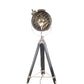 HomeRoots 32" x 32" x 67" Floor Lamp With Stainless Steel Finish