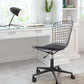 HomeRoots 38" Black Bedside Table Lamp With Dome Shade