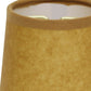 HomeRoots 4" Canvas Chandelier Kraft Paper Lampshades in Set of 6