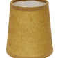 HomeRoots 4" Canvas Chandelier Kraft Paper Lampshades in Set of 6