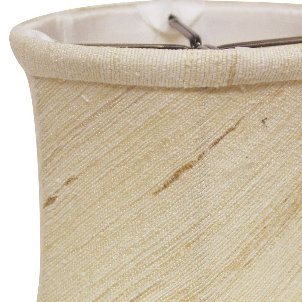 HomeRoots 4" Inherent Corset Drum Chandelier Silk Lampshades in Set of 6