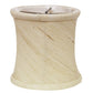 HomeRoots 4" Inherent Corset Drum Chandelier Silk Lampshades in Set of 6