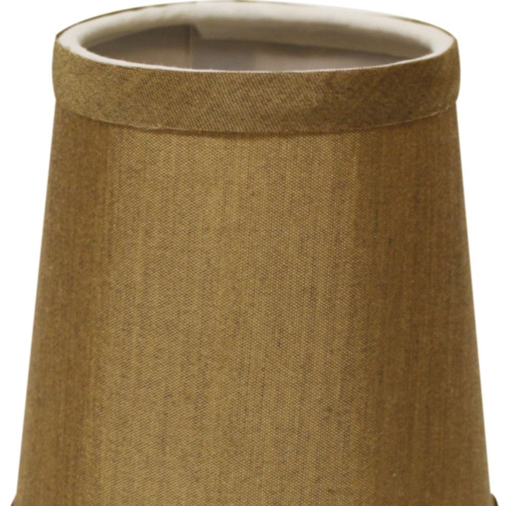 HomeRoots 4" Laurel Chandelier No Slub Lampshades in Set of 6