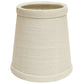 HomeRoots 4" Off White Chandelier Linen Lampshades in Set of 6