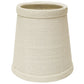 HomeRoots 4" Off White Chandelier Linen Lampshades in Set of 6