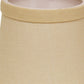 HomeRoots 4" Parchment Beige Chandelier Linen Lampshades in Set of 6