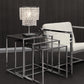 HomeRoots 41" White Metal Bedside Table Lamp With Crystal Shade