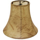 HomeRoots 5" Antique Parchment Empire Slanted Chandelier Lampshades in Set of 6