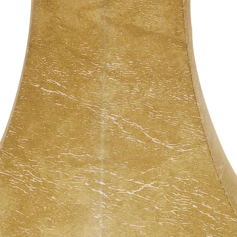 HomeRoots 5" Antique Parchment Empire Slanted Chandelier Lampshades in Set of 6