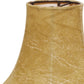 HomeRoots 5" Antique Parchment Empire Slanted Chandelier Lampshades in Set of 6