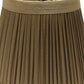 HomeRoots 5" Ash Slanted Chandelier Tafetta Lampshades in Set of 6