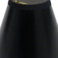 HomeRoots 5" Black with White Chandelier Parchment Lampshades in Set of 6