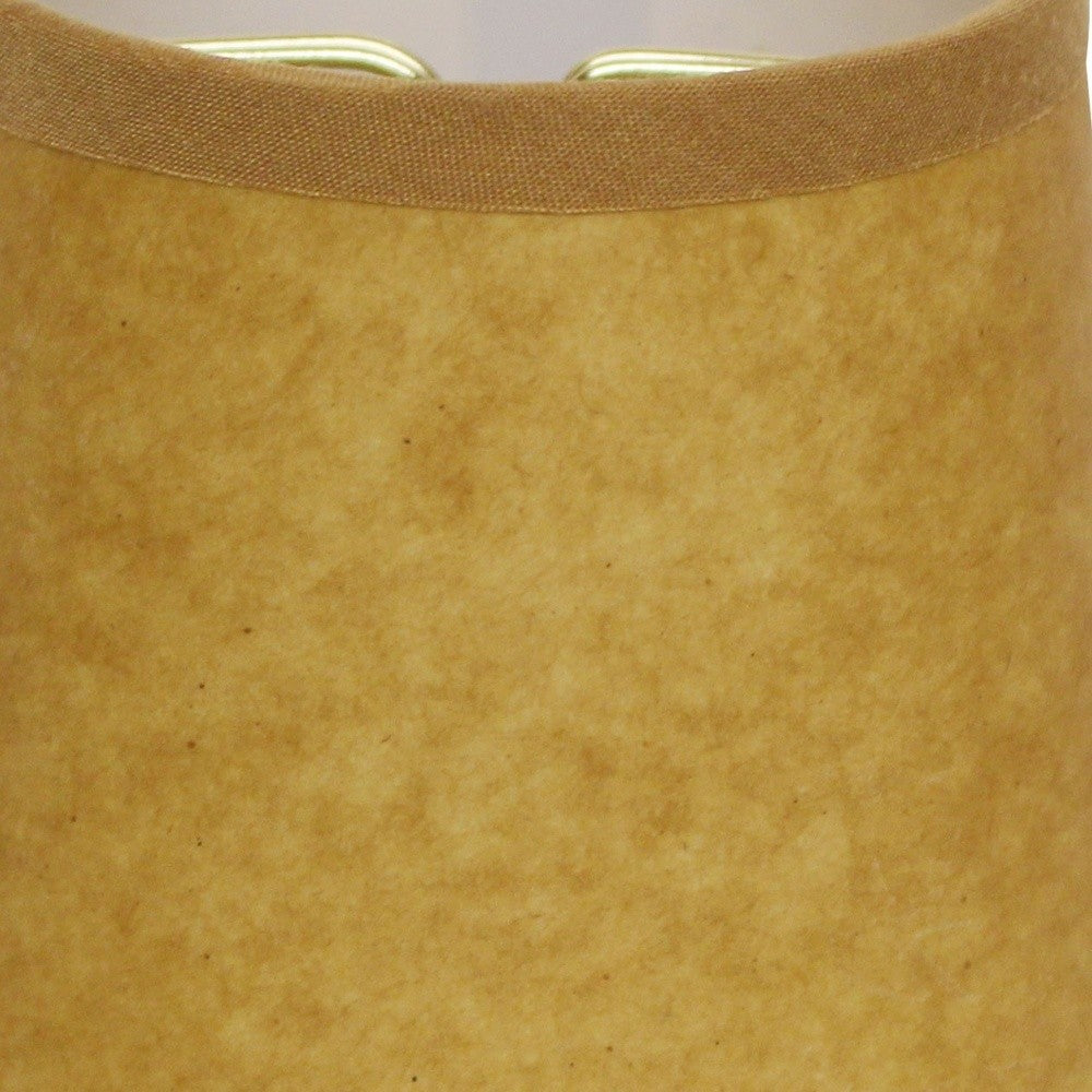 HomeRoots 5" Canvas Chandelier Kraft Paper Lampshades in Set of 6