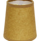 HomeRoots 5" Canvas Chandelier Kraft Paper Lampshades in Set of 6