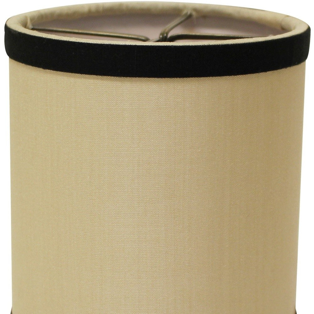 HomeRoots 5" Inherent Drum Chandelier Lampshades in Set of 6