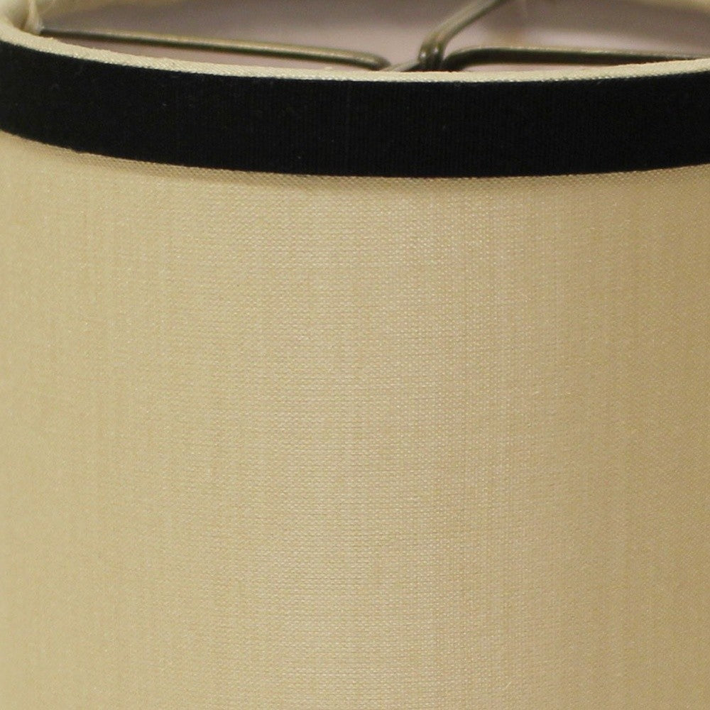 HomeRoots 5" Inherent Drum Chandelier Lampshades in Set of 6