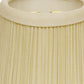 HomeRoots 5" Ivory Chandelier Broadcloth Lampshades in Set of 6