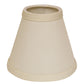 HomeRoots 5" Ivory Chandelier No Slub Lampshades in Set of 6