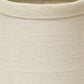 HomeRoots 5" Off White Chandelier Linen Lampshades in Set of 6