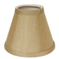 HomeRoots 5" Pale Brown Chandelier No Slub Lampshades in Set of 6