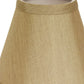 HomeRoots 5" Pale Brown Chandelier No Slub Lampshades in Set of 6