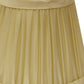 HomeRoots 5" Pale Grey Slanted Chandelier Tafetta Lampshades in Set of 6