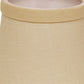 HomeRoots 5" Parchment Beige Chandelier Linen Lampshades in Set of 6