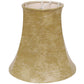 HomeRoots 5" Parchment Faux Chandelier Lampshades in Set of 6